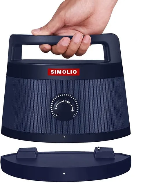 Blue Simolio Wireless TV Speaker Features