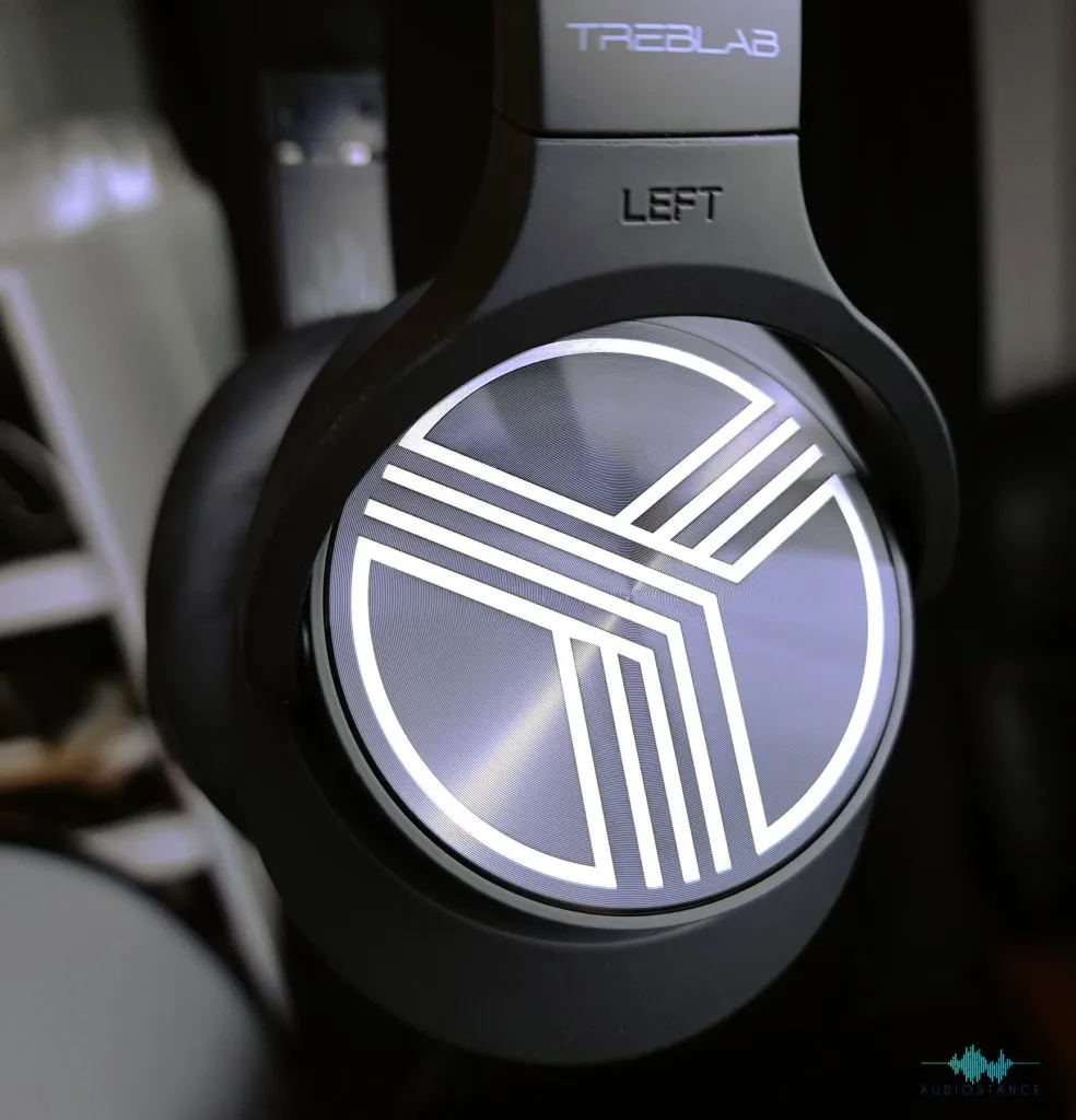 Treblab Z2 headphones earcup