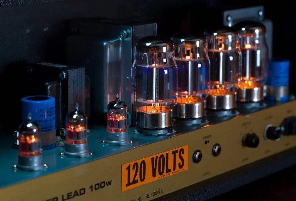 Tube Amp Closeup